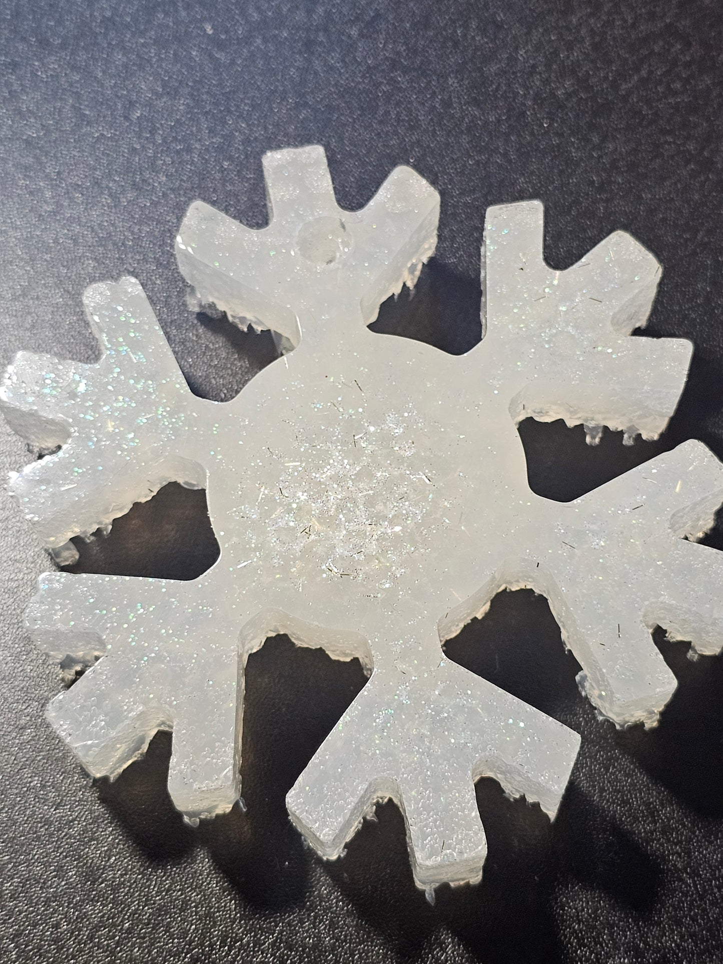 Snowflake car freshie