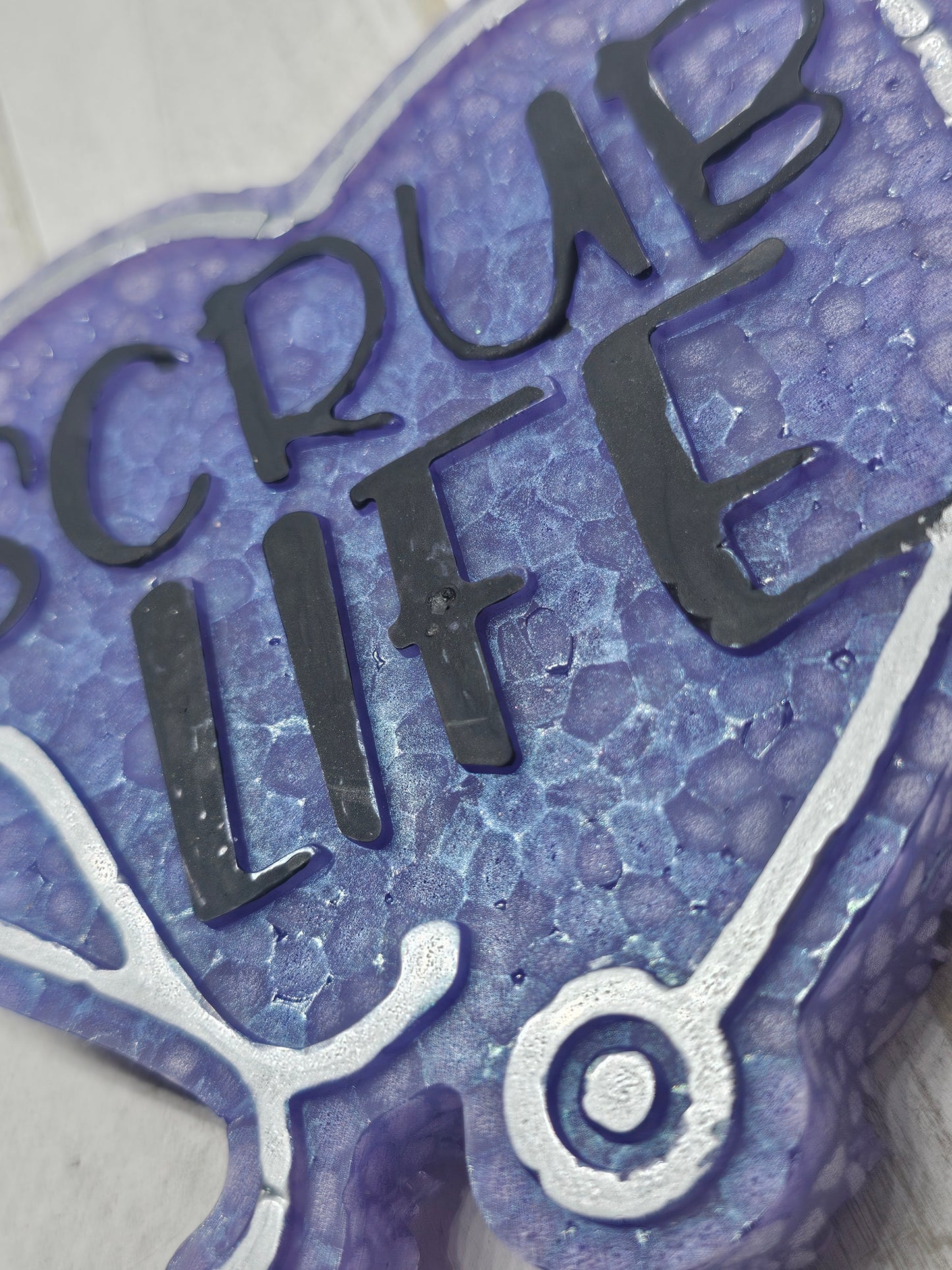 Scrub life car freshie