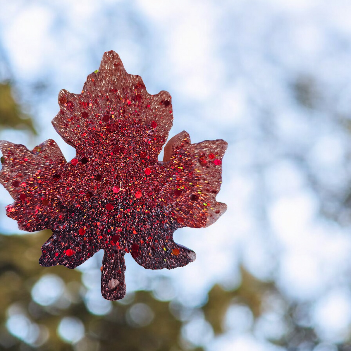 Maple leaf car freshie