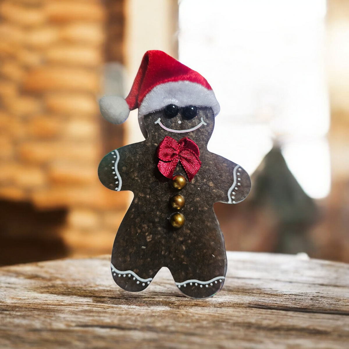 Gingerbread car freshie