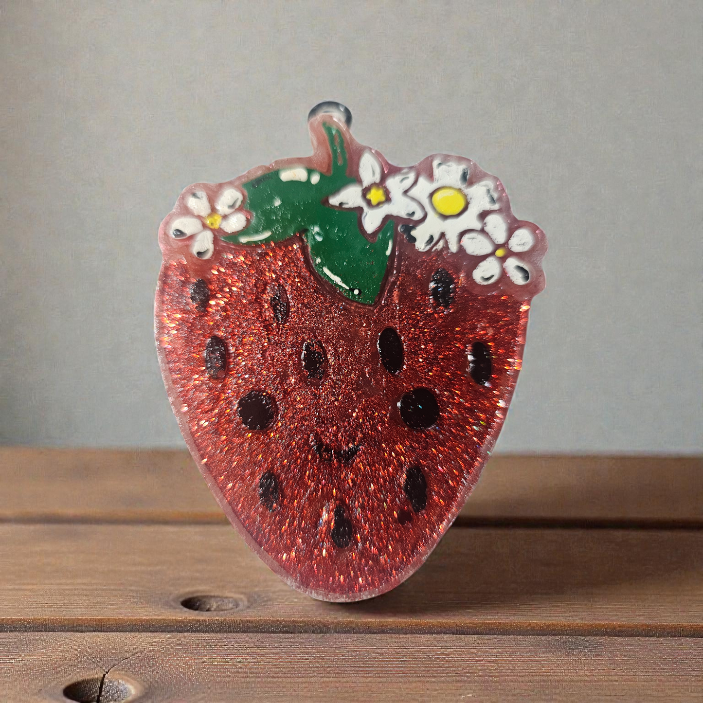 Strawberry car freshie
