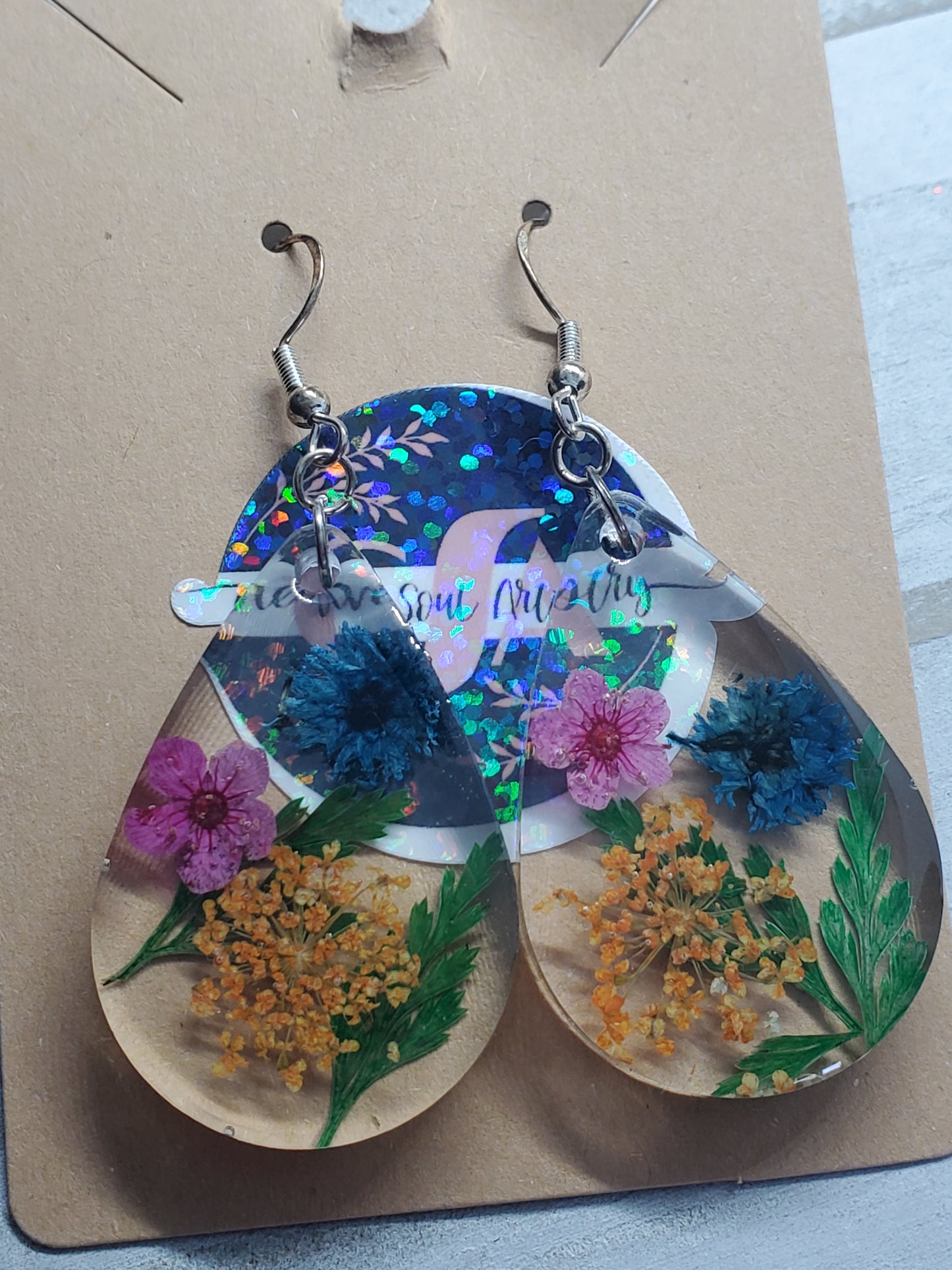 Wildflower earrings