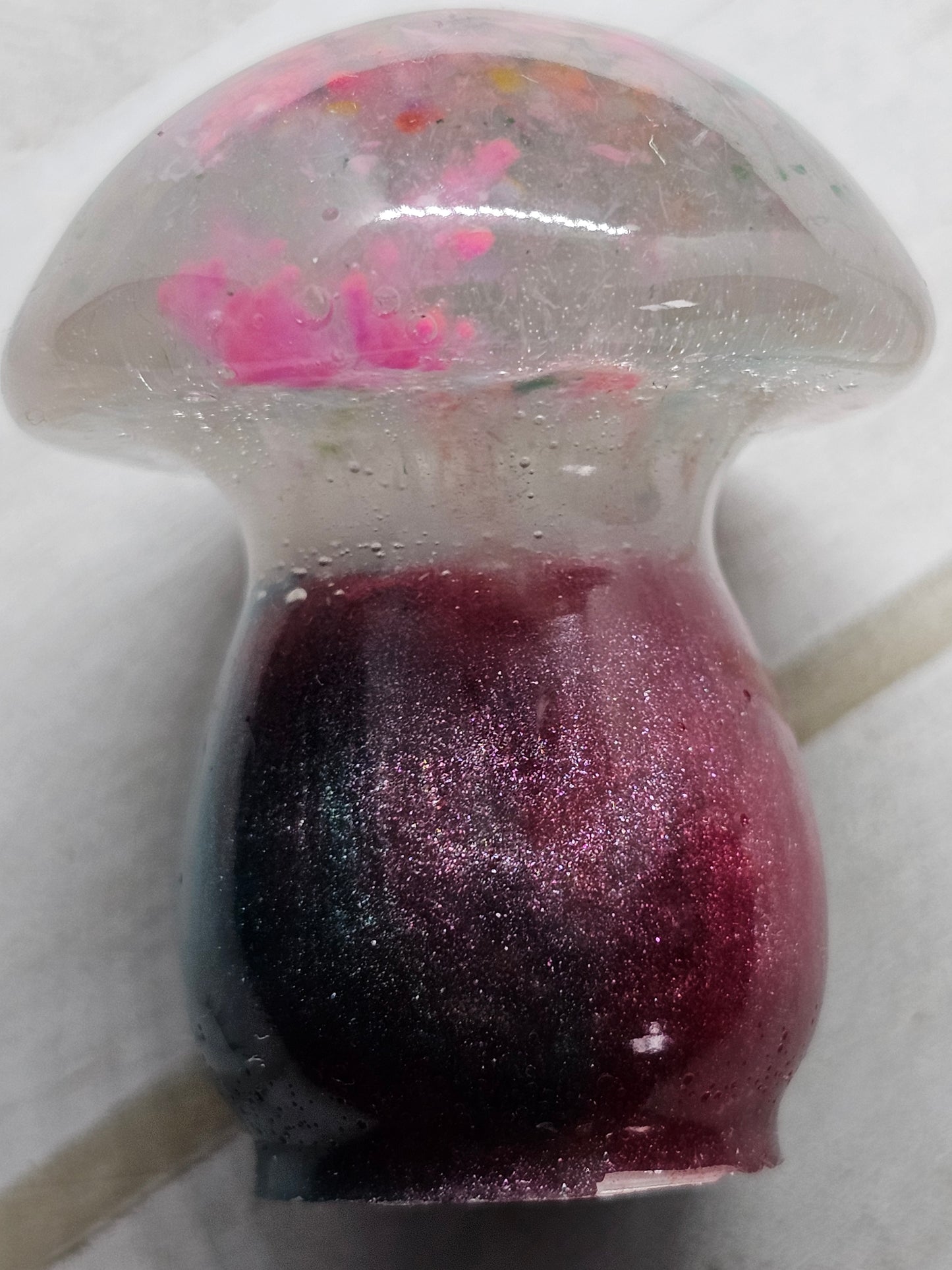 Magic tree resin mushroom