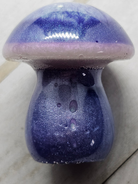 Purple mushroom