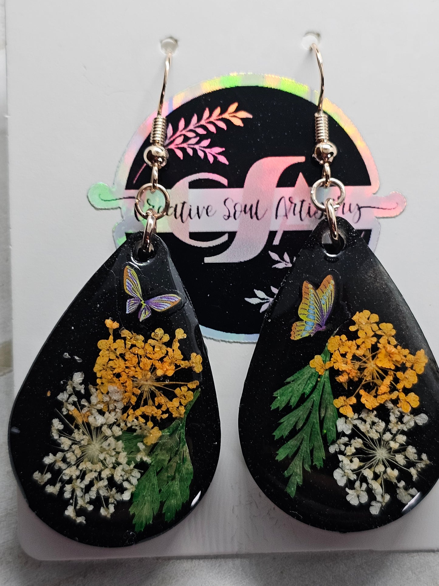 wildflower earrings