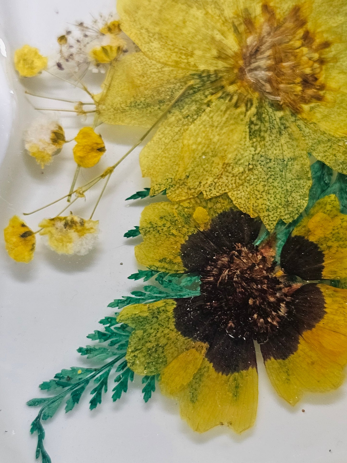 Flower trinket jewelry tray