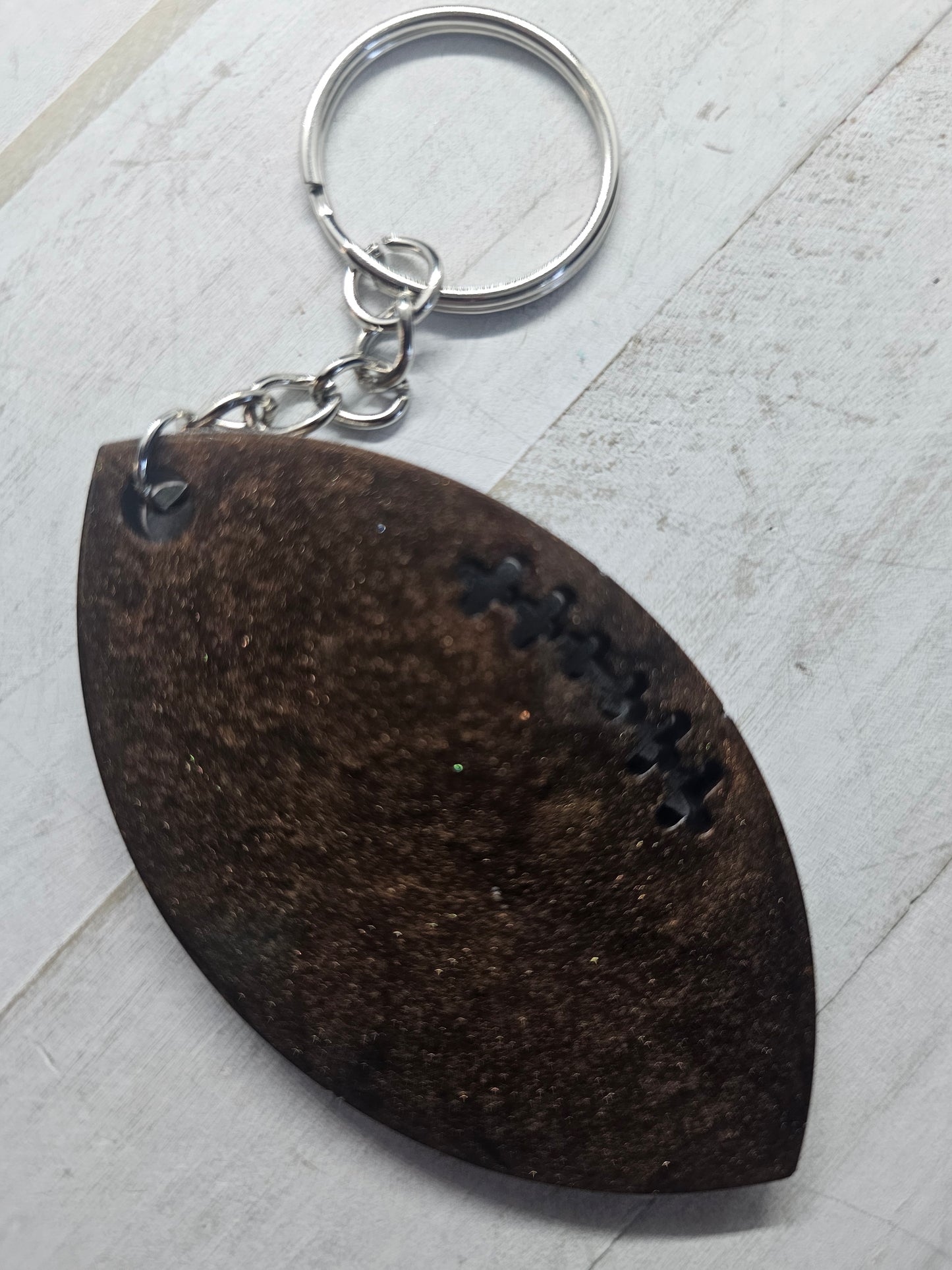 Football customized keychain