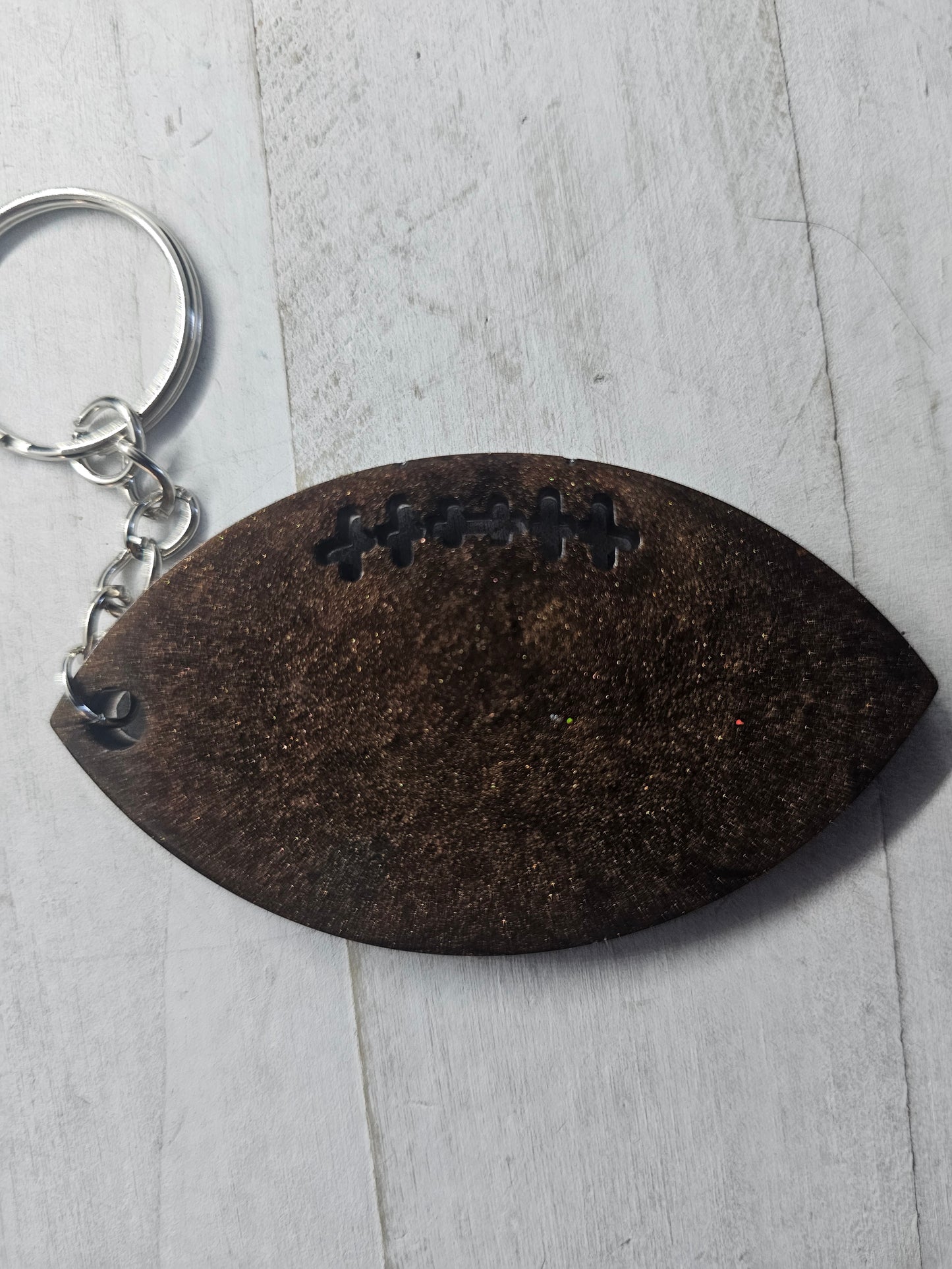 Football customized keychain