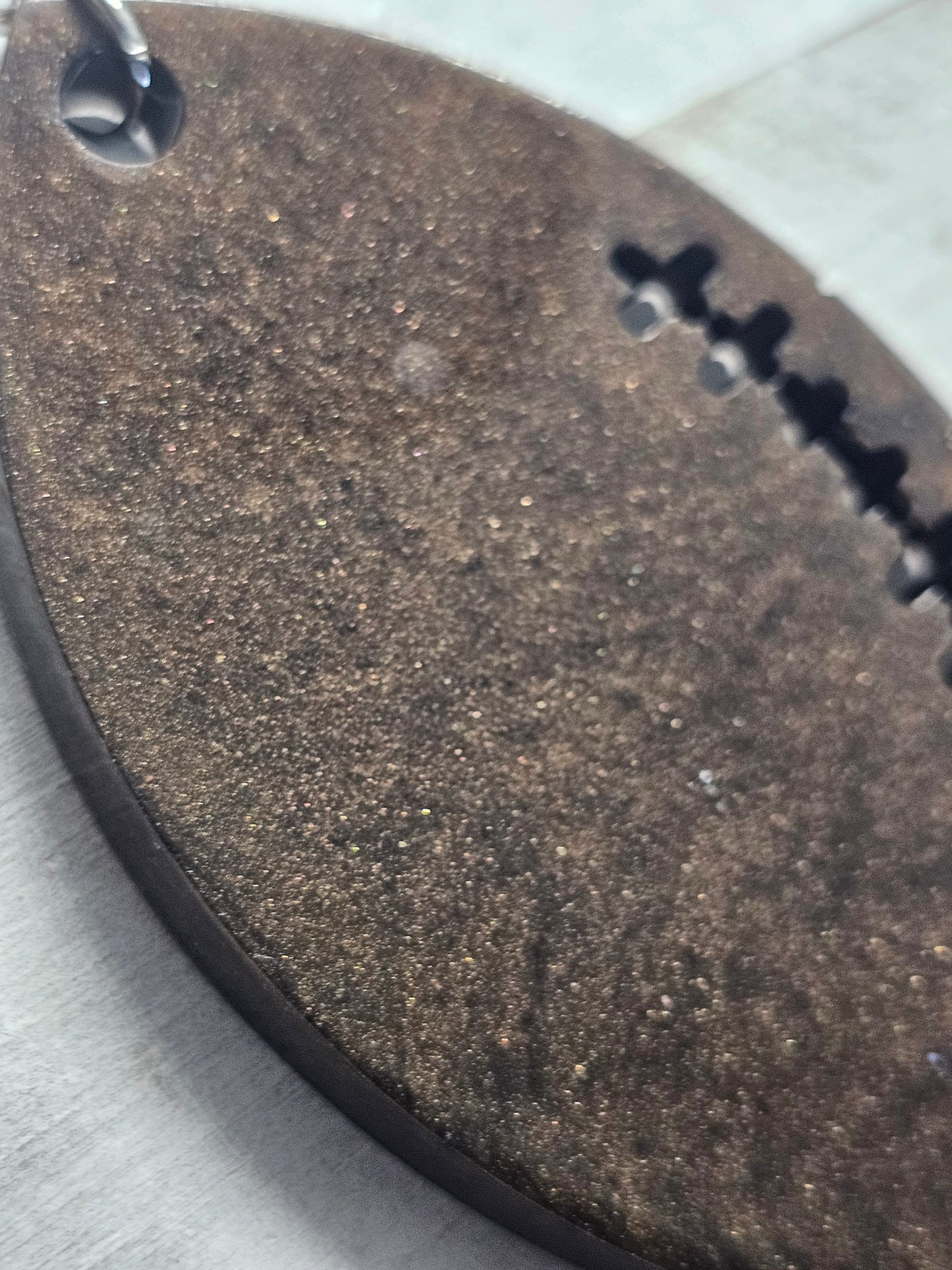 Football customized keychain