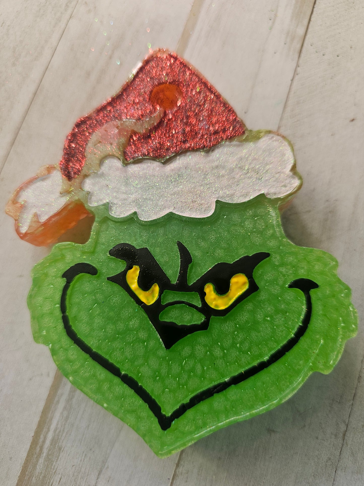 Grinch car freshie