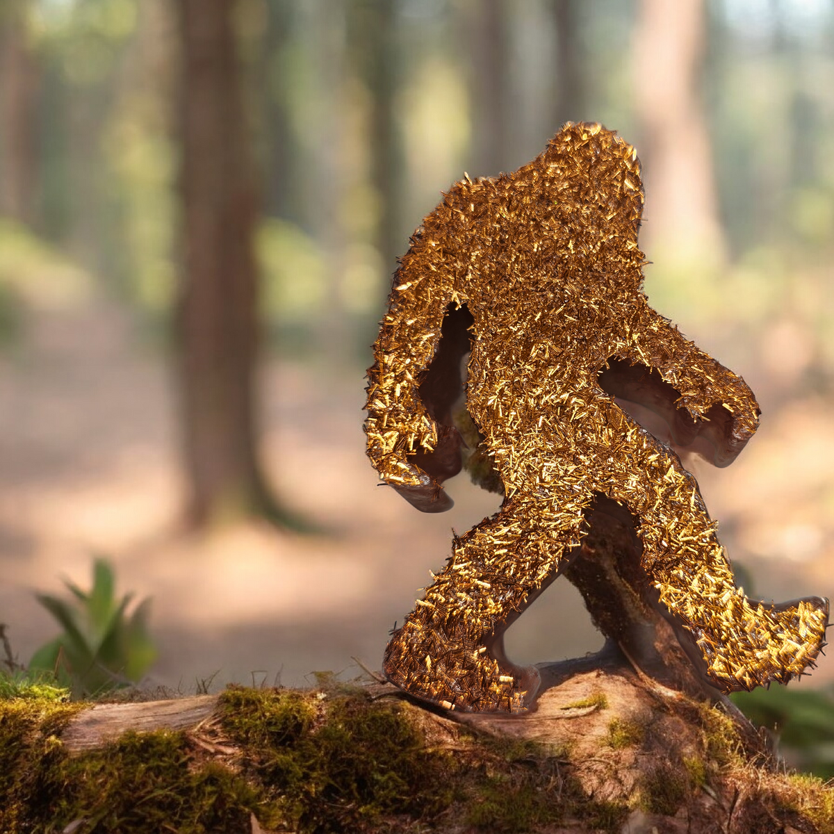 Bigfoot car freshie