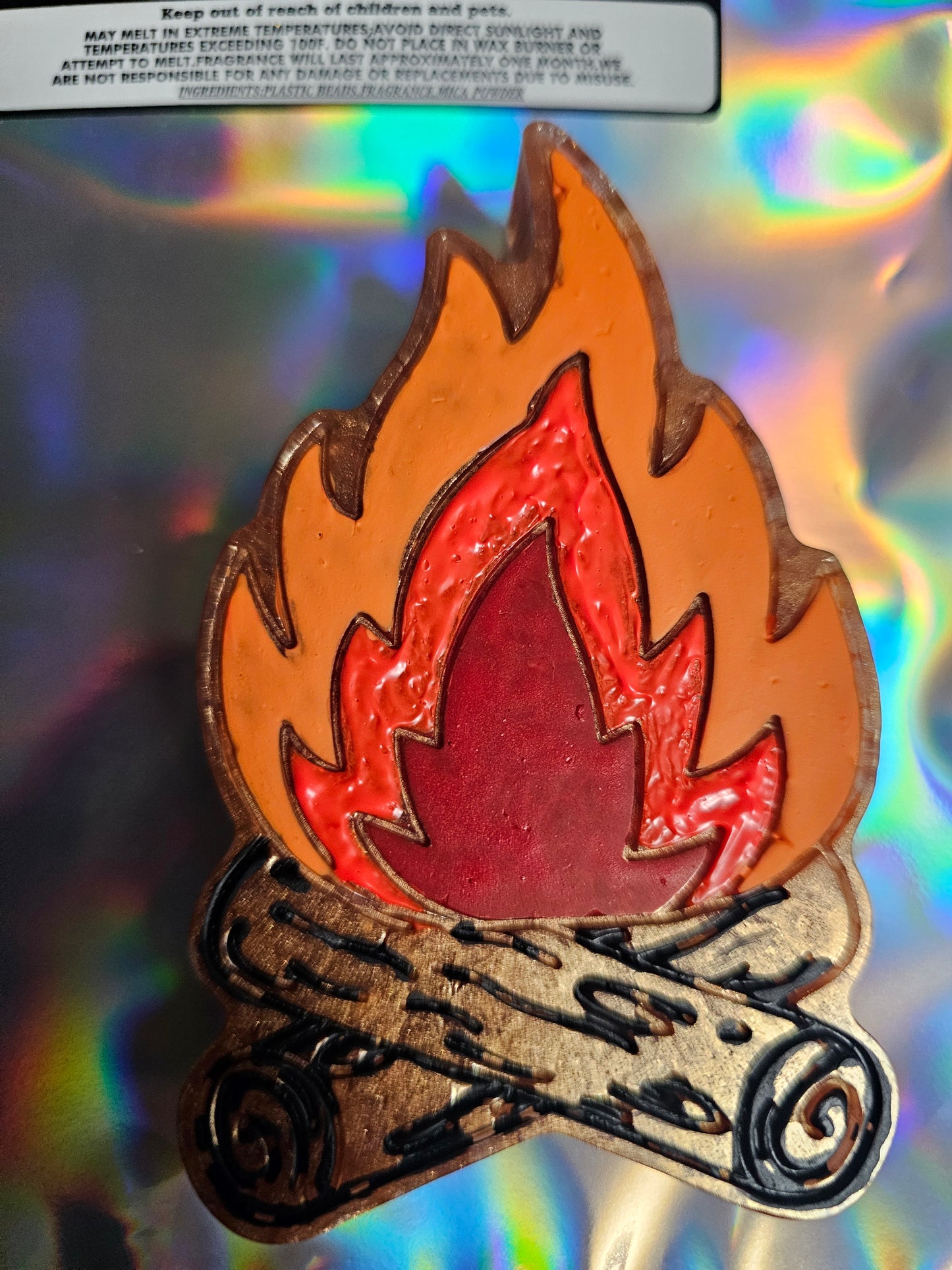 Campfire car freshie