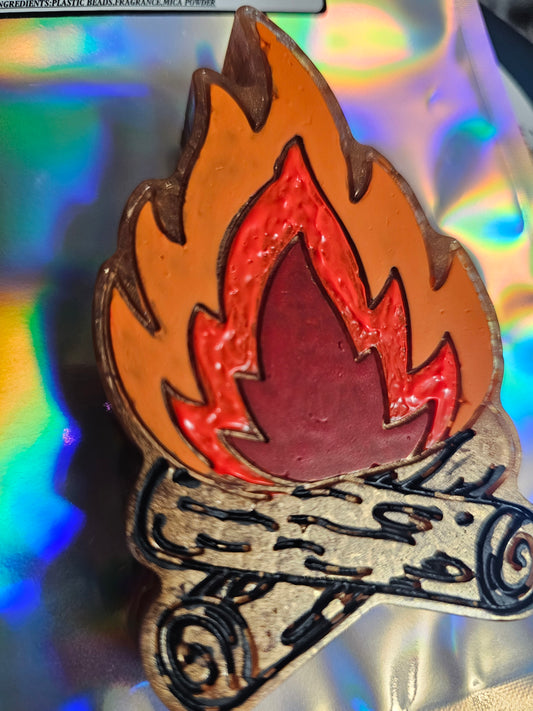 Campfire car freshie