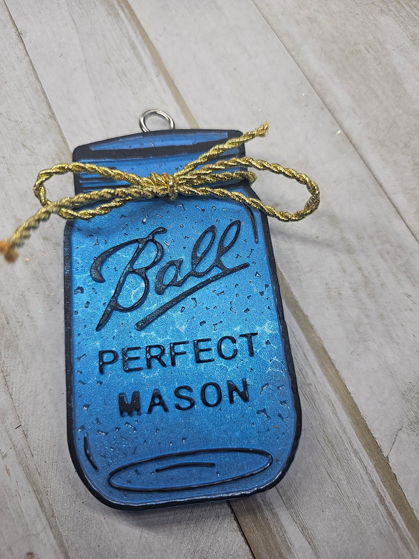 Mason jar freshie