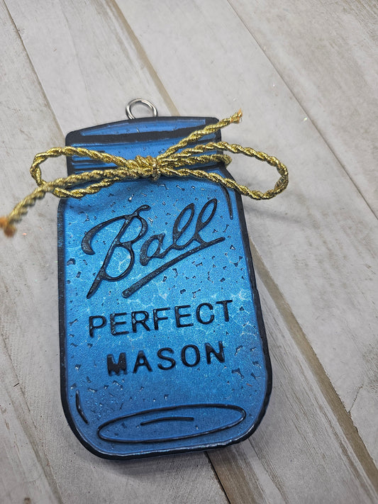 Mason jar freshie