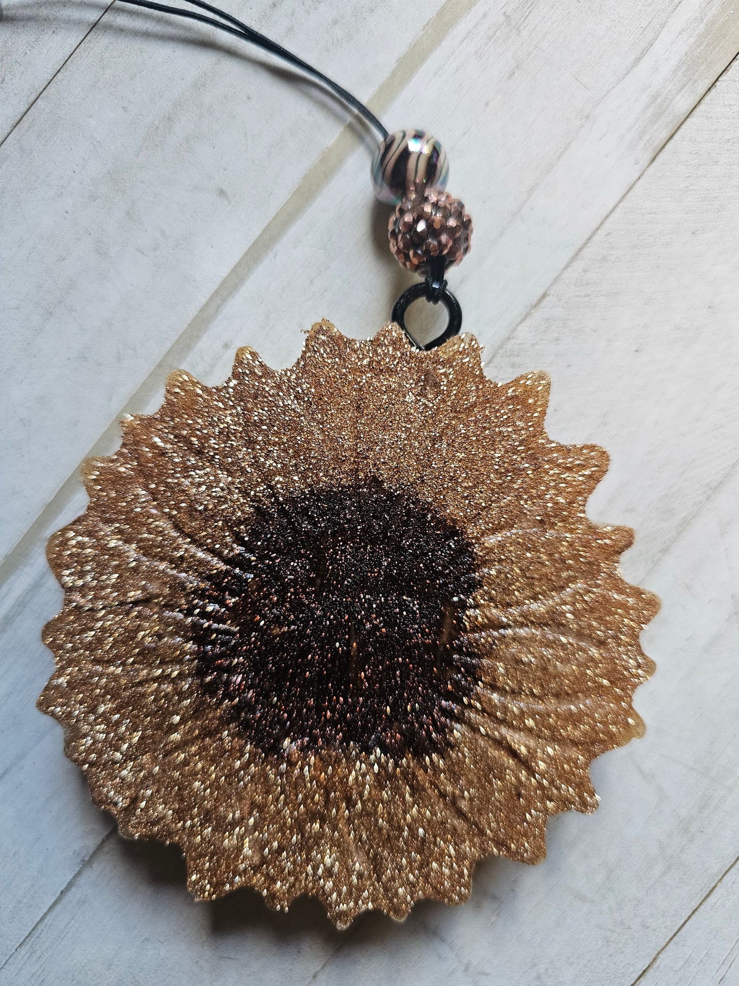 Sunflower car freshie
