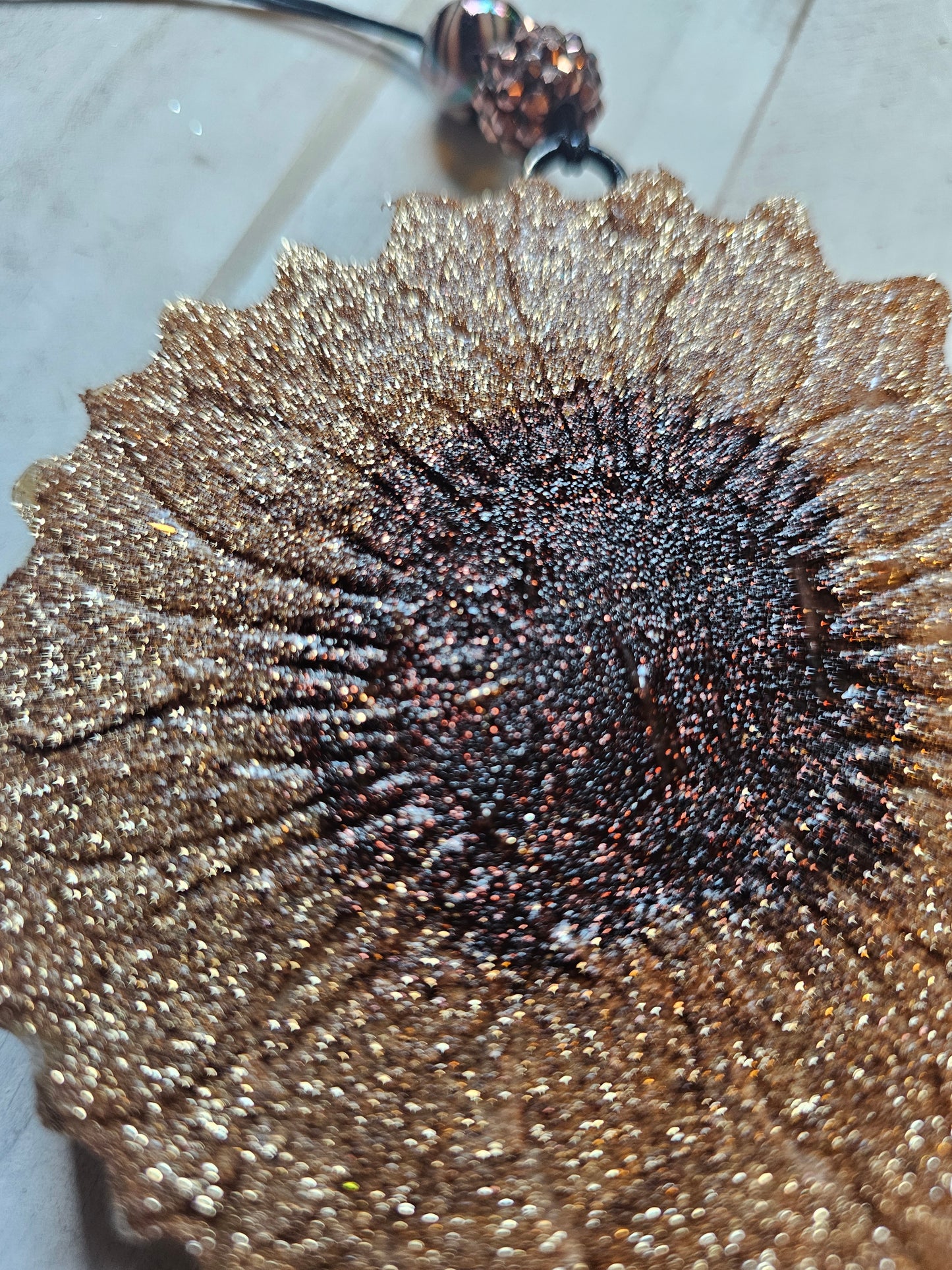 Sunflower car freshie
