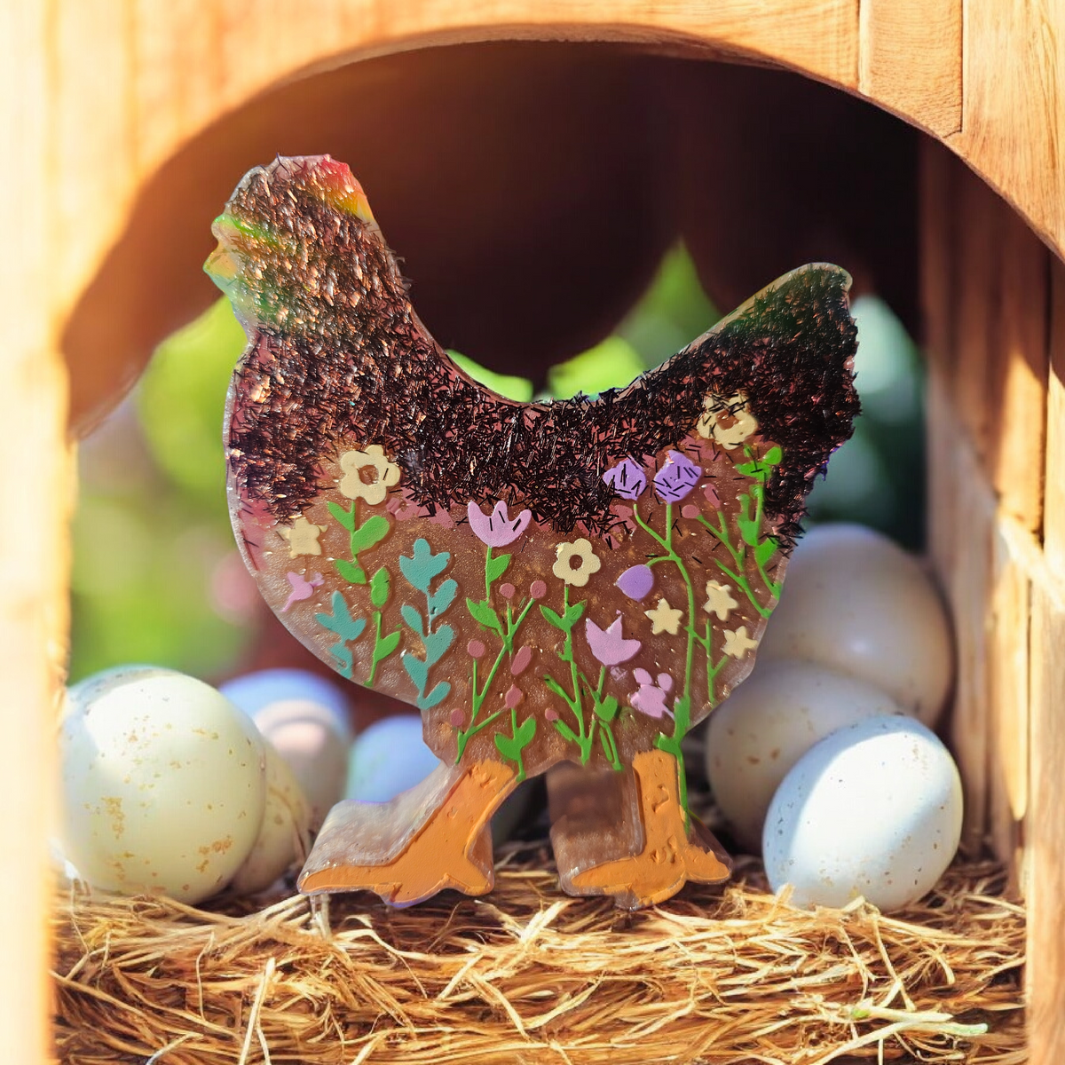 Chicken car freshie