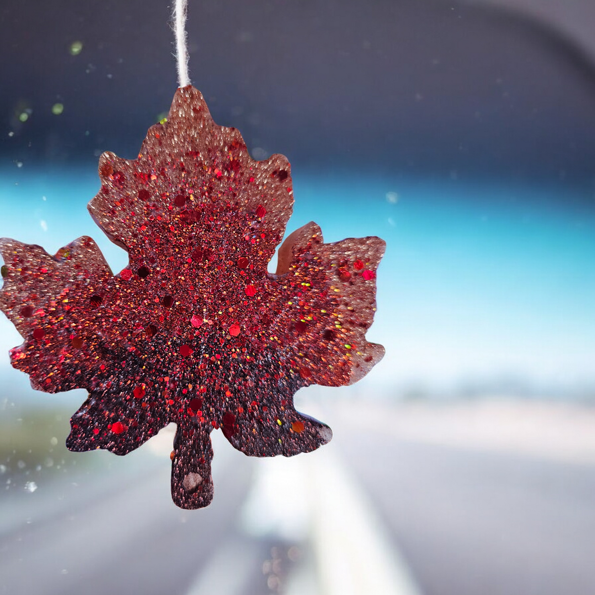 Maple leaf car freshie