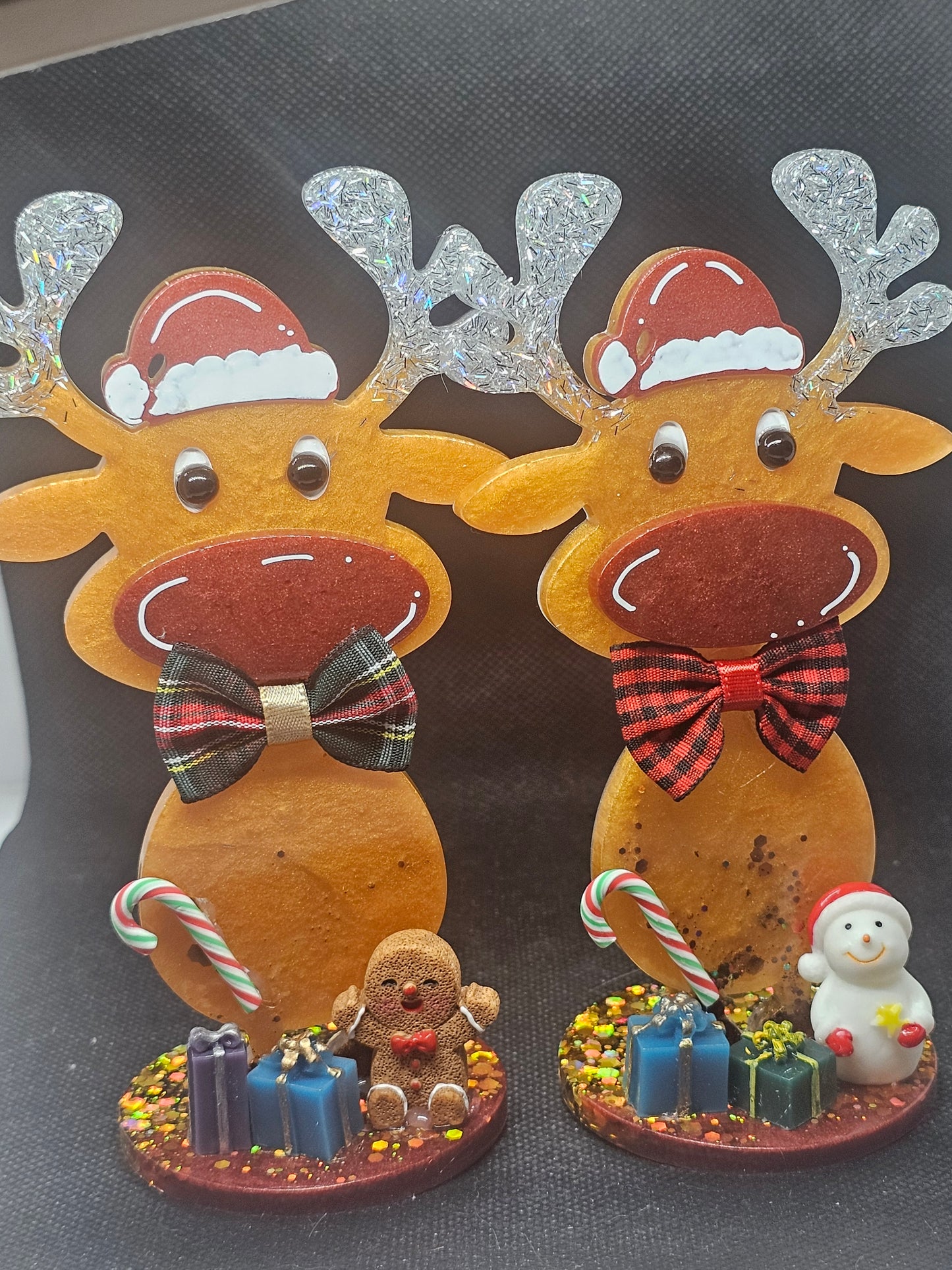 personalized reindeer figure