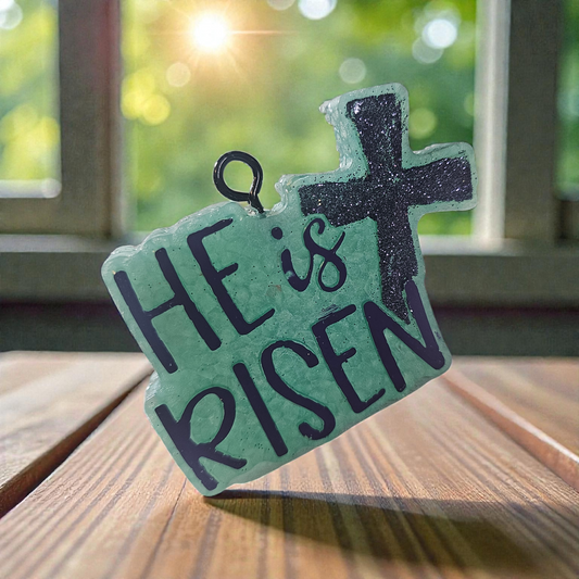 He is risen car freshie