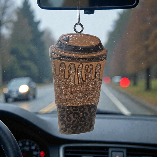 Coffee car freshie