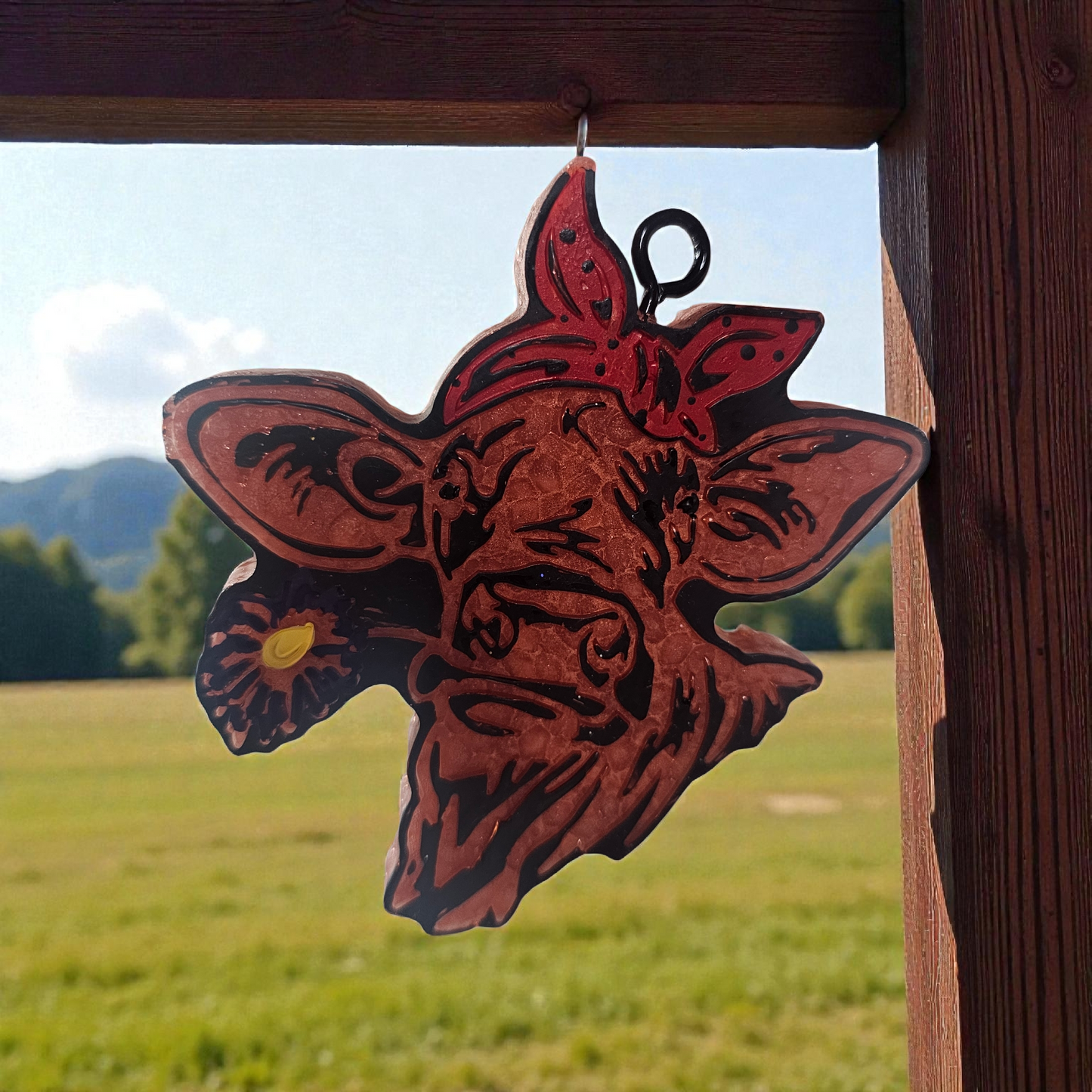 cow car freshie