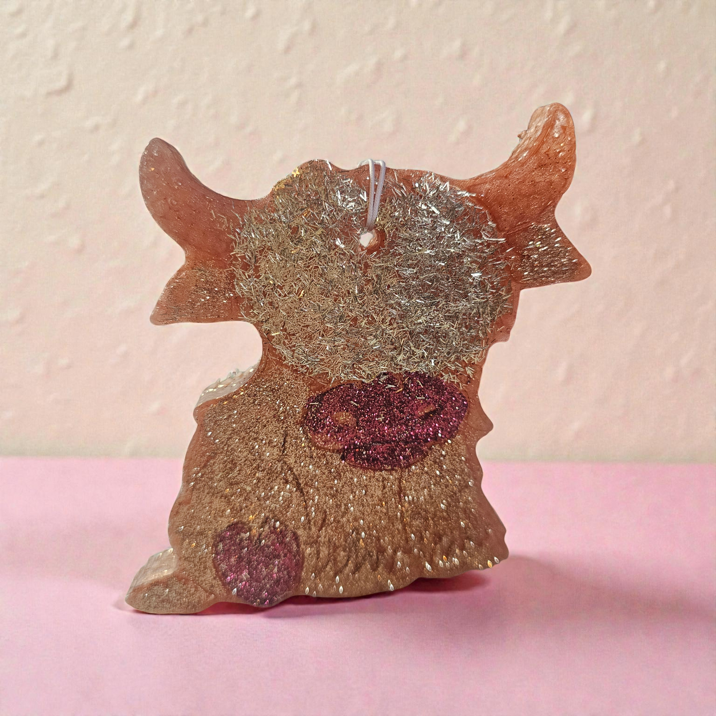 Highland cow car freshie