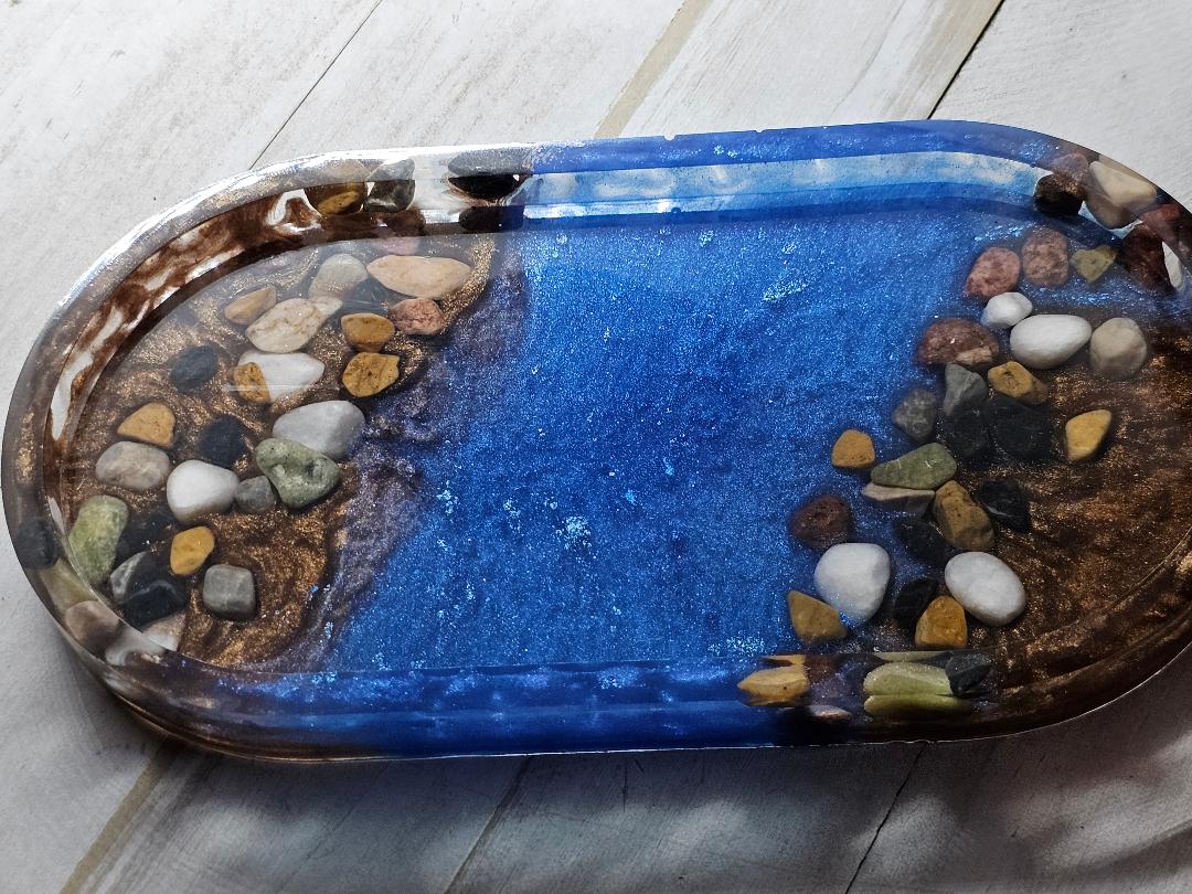 River trinket tray jewelry holder
