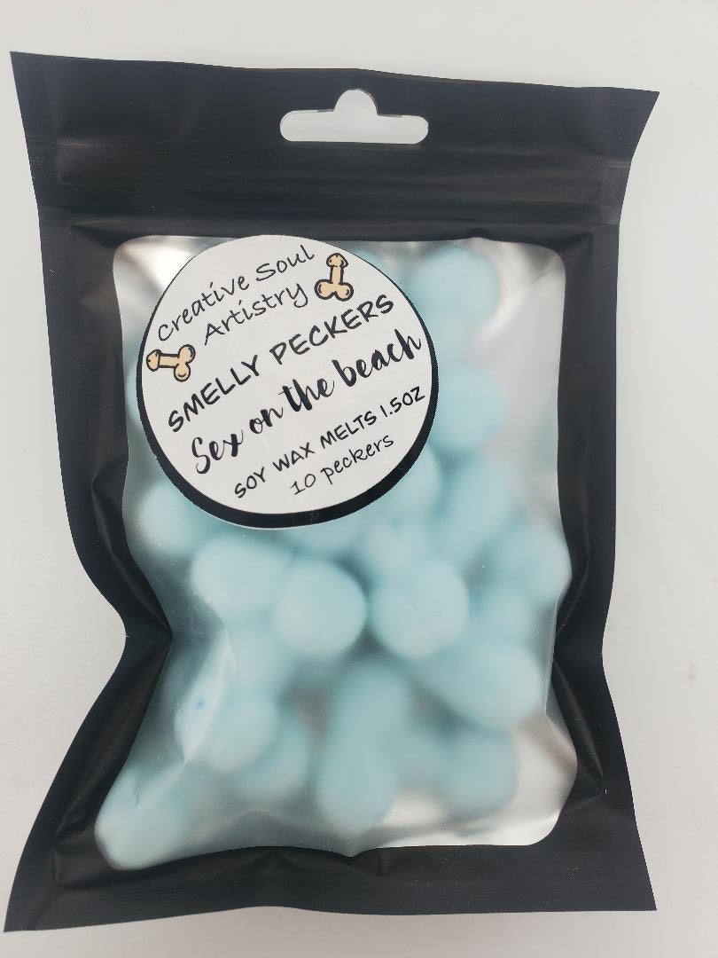 Smelly peckers wax melts