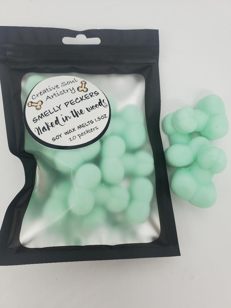 Smelly peckers wax melts