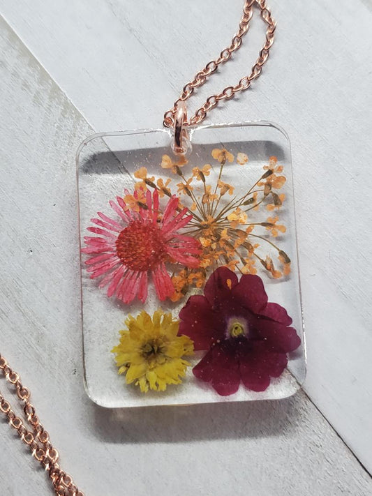 Wildflower necklace