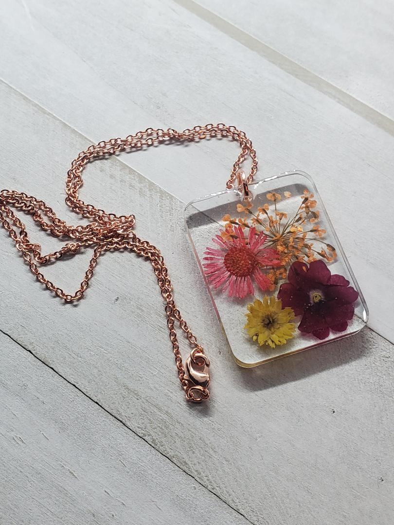 Wildflower necklace