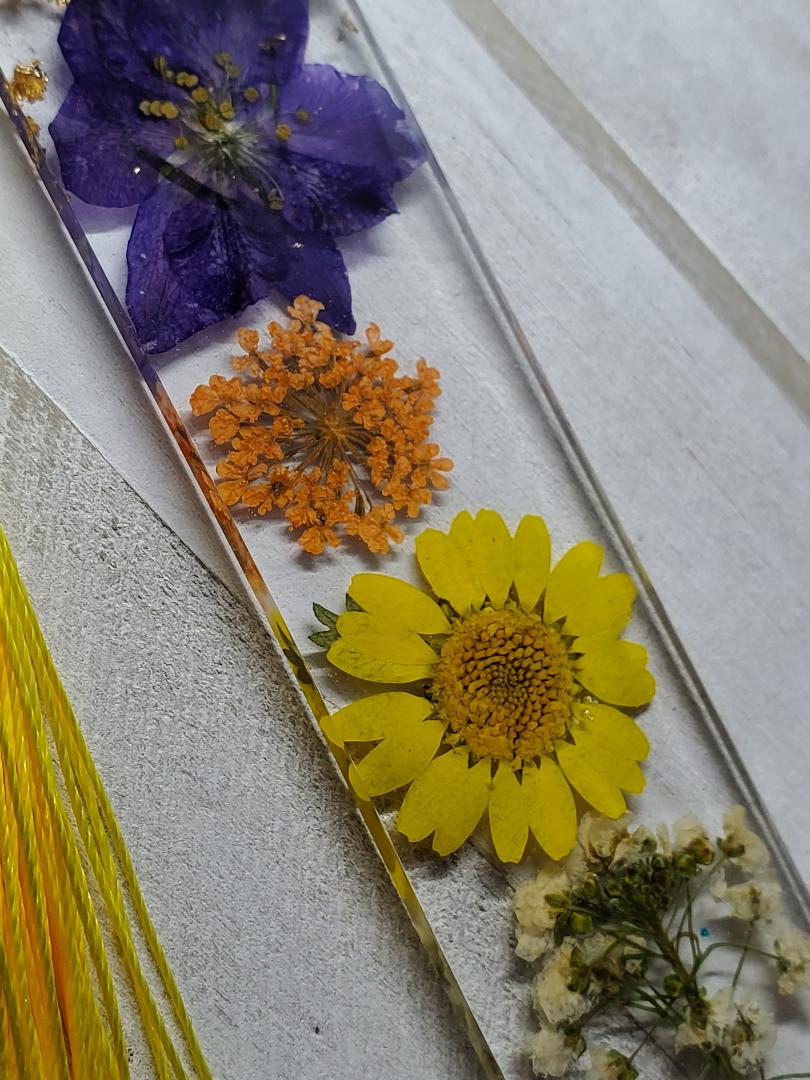 wildflower bookmark