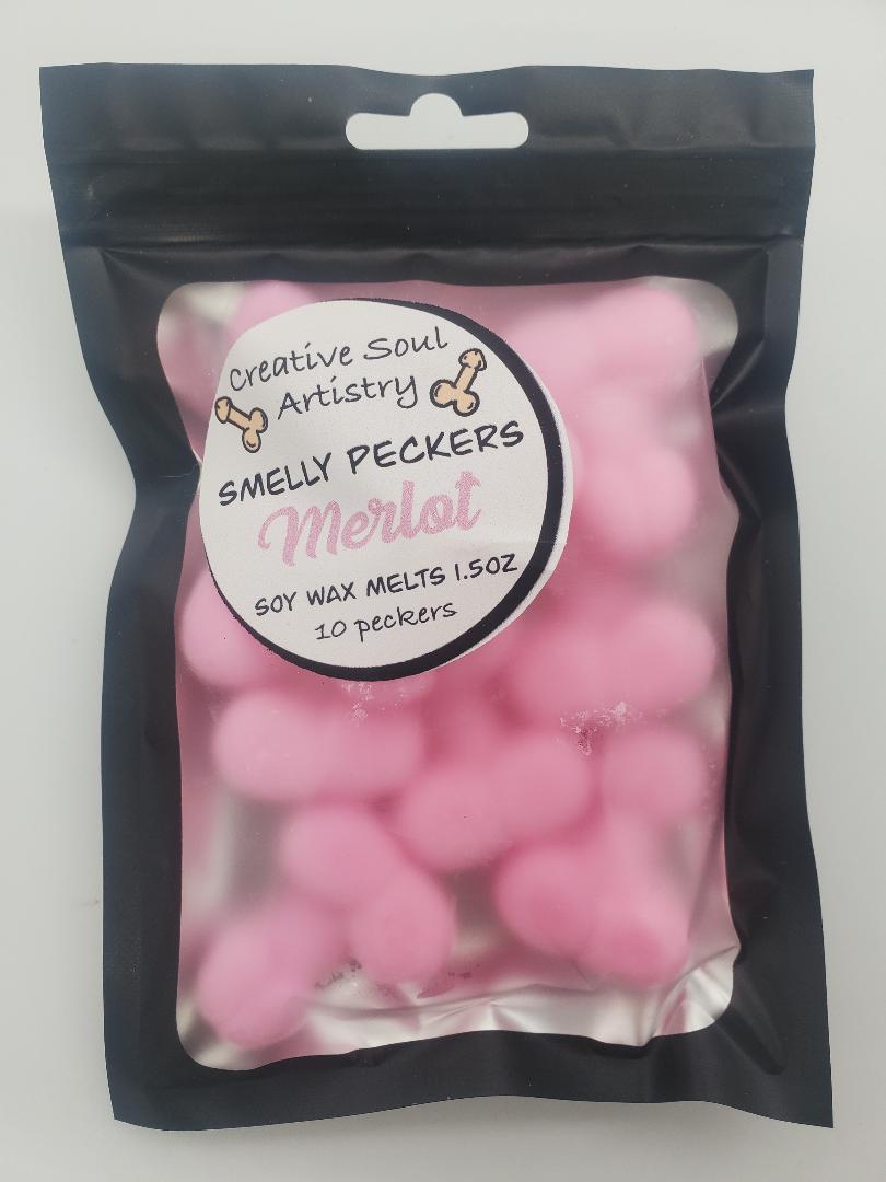 Smelly peckers wax melts