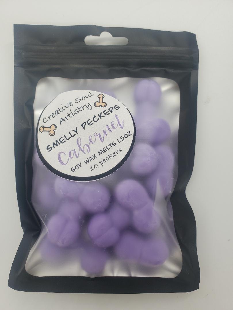 Smelly peckers wax melts