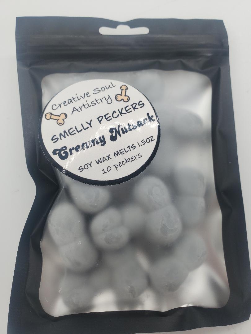 Smelly peckers wax melts