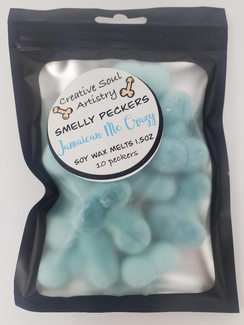 Smelly peckers wax melts