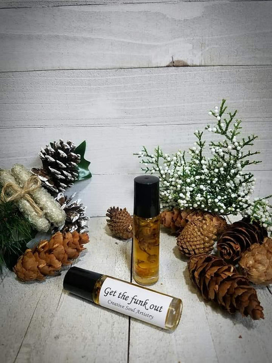 Get the funk out EO roller bottle