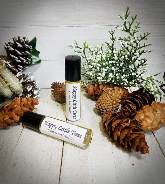 Happy little trees EO roller bottle